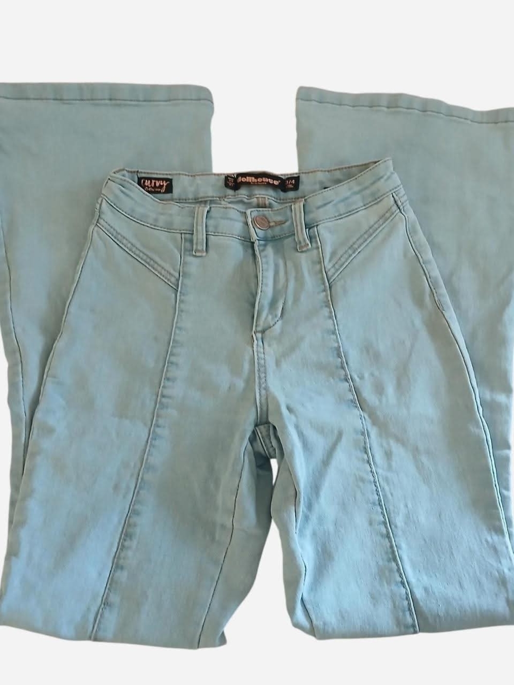 Dollhouse Light Blue Flare Jeans